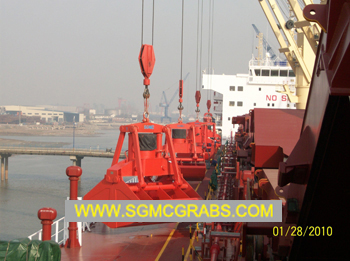 Motor Hydraulic grabs