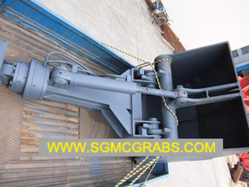 Hydraulic grab buckets