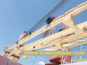 Motor hydraulic grab